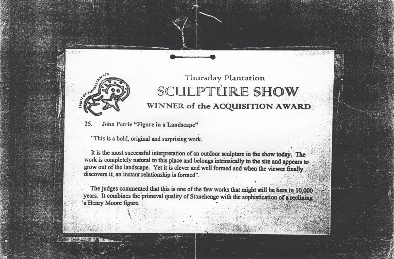 Thursday Plantation Sculpture Show